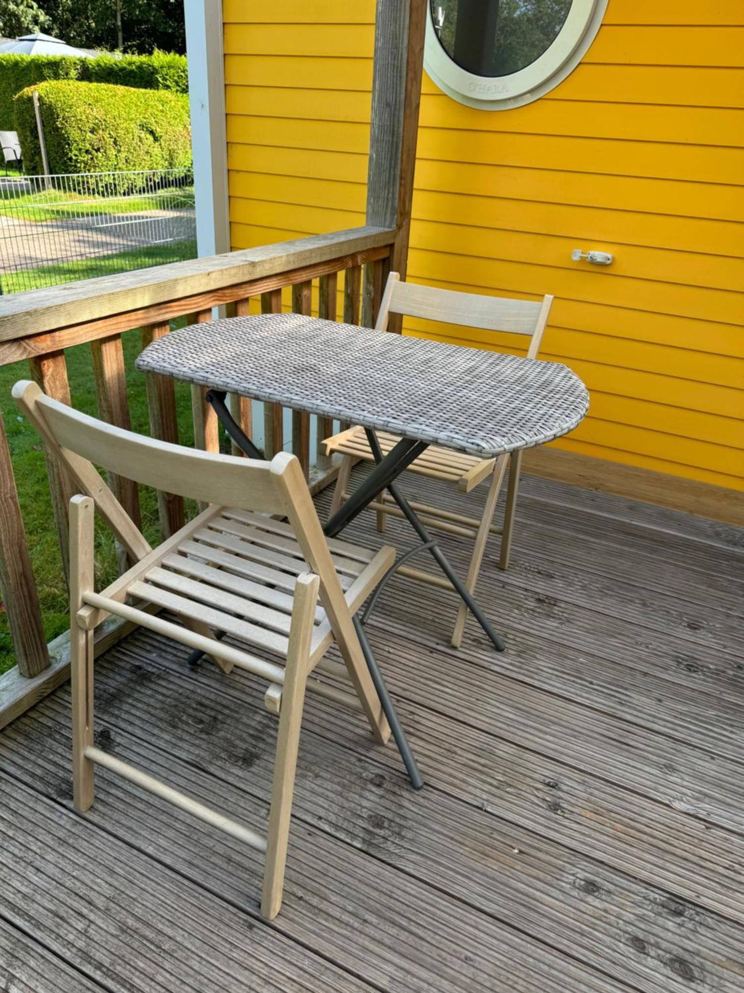 Ruime 5-Persoons Chalet Aan Het Bergumermeer Suameer Exteriör bild